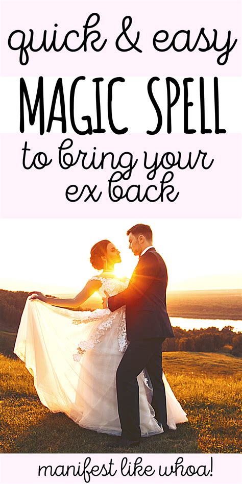Witchcraft to rekindle your relationship with your ex